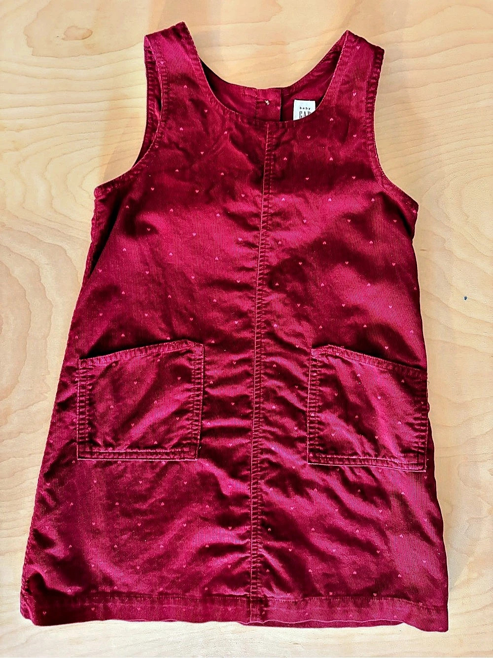 Baby Gap Baby Corduroy Dress Red | 5 years Toddler Girl